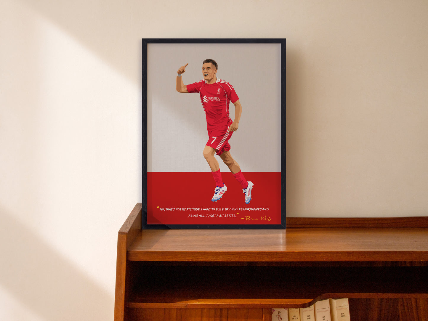 Florian Wirtz Liverpool Poster